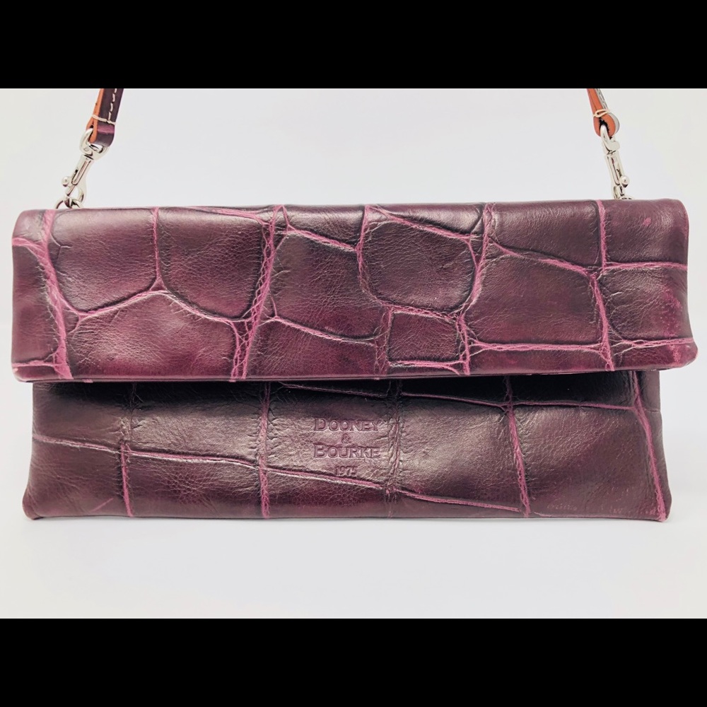 Dooney & Bourke Burgundy Envelope Purse